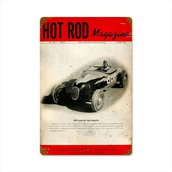 Past Time Signs HRM001 Premier Issue Jan. 1948 Automotive Vintage Metal Sign