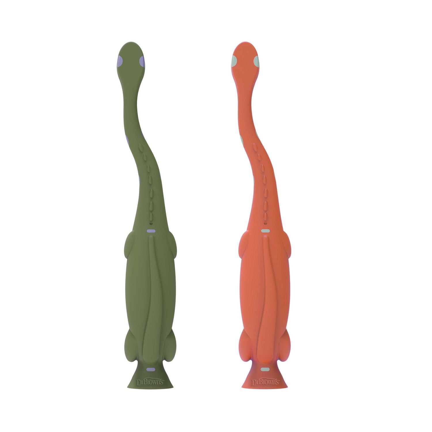 Brosse à dents Dr. Brown's Dinosaur Toddler 2 paquet