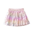 thumbnail image 2 of ZHOGXU Big Kids Girls Skirt Elastic Waist Colorful Comfortable Stylish Pleated Skirts For Party And Daily Wear Pink 2-3 Years, 2 of 8