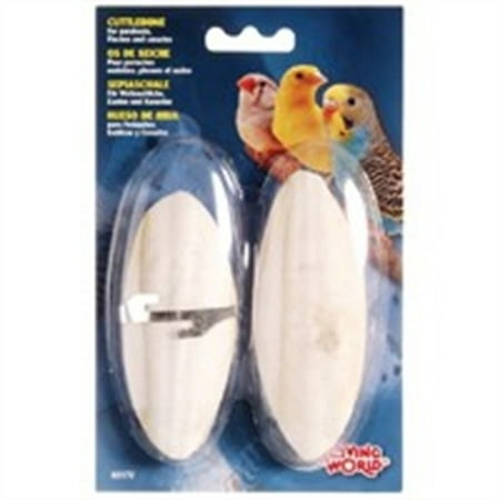 Cuttlebone Treat - Living World Cuttlebone Small Twin Pack