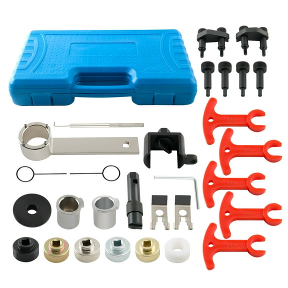 maXpeedingrods Engine Timing Tool Kit for EA888 1.8 2.0 TSi TFSi, Camshaft Crankshaft Timing Tool for VW for Audi, with Camshaft Sliding Pieces Spacer Tool, T40191 T40266 T40196 T40267 T10060, 29 Pcs