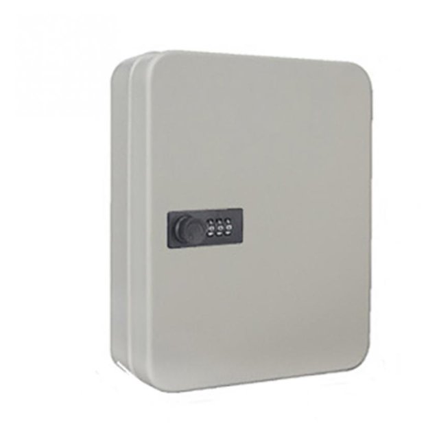 Home Combination Lock Key Safe Box Lockable Metal Password Office Wall Mounted Key Password Safe Organizer ,Easy Installation