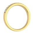 thumbnail image 2 of 1/4 Carat Prong Set Diamond Ladies Anniversary Wedding Band in 10K Yellow Gold (Ring Size : 4), 2 of 6