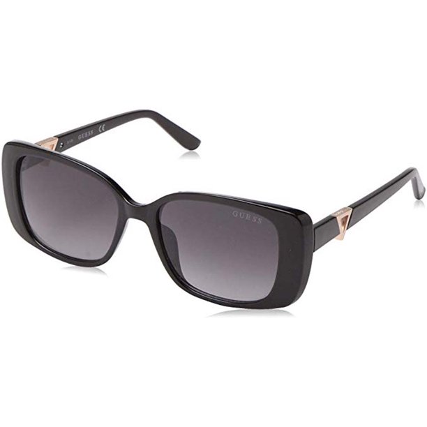 GUESS Guess Women's Sunglasses Shiny Black Frames with Gradient Smoke