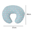 thumbnail image 2 of Almohada de lactancia, soporte para la cabeza y el cuerpo del bebé para amamantar y sentarse, 2 of 5