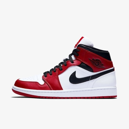 (Men's) Air Jordan 1 Mid 'Chicago White Heel' (2020) 554724-173