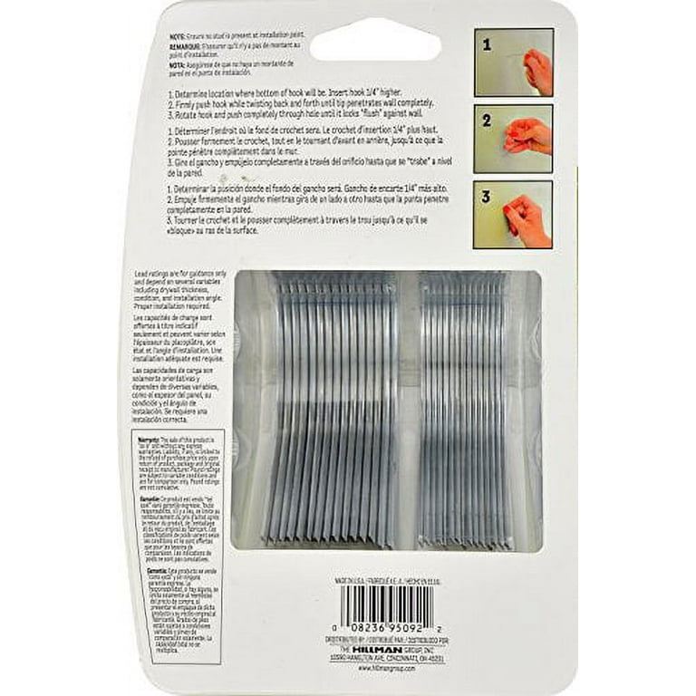 Hillman Monkey Hooks 35 Lbs Value Pack Of 4 in the Picture Hangers  department at