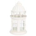 thumbnail image 2 of 1PC Iron Art Glass Wind Lantern Candlestick Garden Yard Holiday Candlestick Decor, 2 of 4
