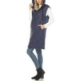 thumbnail image 2 of White Mark Long Hooded Puffer Vest (Women's & Women's Plus), 2 of 5