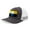 Grey White, variant on Milwaukee People’s Flag Hat for Men and Women – Snapback Trucker Baseball Cap (All Black)