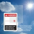 thumbnail image 5 of Laser Radiation Avoid Direct Exposure To Beam Class 3b Laser ANSI Danger Vinyl Decal Label 14 Inch x 10 Inch - 5 Pack, 5 of 6