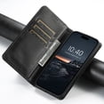 thumbnail image 4 of Case for iPhone 16 Plus, Leather Wallet Case with Kickstand RFID Blocking Credit Card Holder Magnetic Closure Shockproof Case Compatible with iPhone 16 Plus, Black, 4 of 7