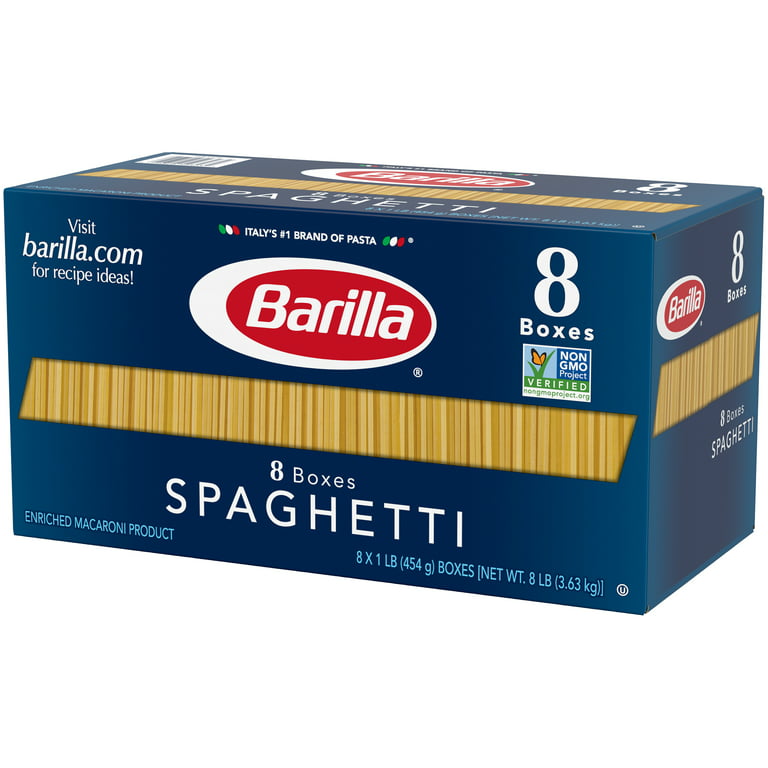 Barilla® Classic Blue Box Pasta Spaghetti 8x16 oz
