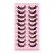 thumbnail image 1 of Venta urgente 10 Pairs Reusable Self Adhesive Eyelashes Natural Thick False Lashes Extension No Glue Or Eyeliner Needed, 1 of 3