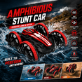 thumbnail image 3 of VILINICE 1:16 RC Toy Car for Kids, Amphibious Remote Control Car with 360° Flip Rotation, 4WD All-Terrain, Double-Sided Driving, Waterproof RC Truck Toy Car Gift for Boys Girls, 3 of 11