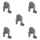 thumbnail image 3 of Clips de nailon Scienceny para pontones ajustables impermeables grises 2 piezas, 3 of 6
