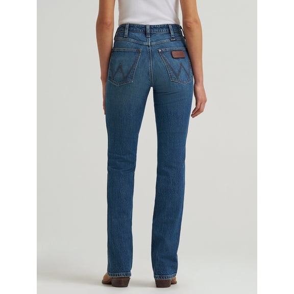 Wrangler Retro Bailey High Boot Kathryn - Ladies Jeans - 112374990