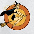 thumbnail image 3 of CafePress - Retro Witch Sweatshirt - Crew Neck Sweatshirt, 3 of 4