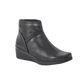 thumbnail image 1 of 030-17 Botin casual para Dama Mujer en color Negro, Elaborado de Piel Vacuno. Cklass 030-17, 1 of 2