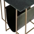 thumbnail image 4 of Butler Specialty Company Stephanik 20.25" W Marble Top Magazine Side Table-Green, 4 of 8