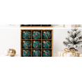 thumbnail image 3 of Christmas Ornament Ball Hanging Decor, Festive Tree Decoration For Wreath Window Fireplace Or Party Display, Holiday Home Accent, 3 of 4