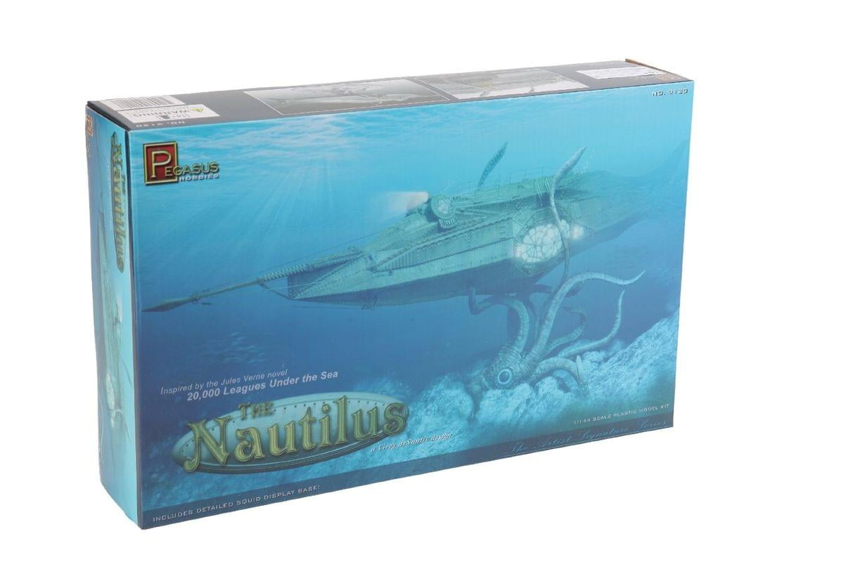 Peagasus 9120 20,000 Leagues Under the Sea NAUTILUS Submarine model kit 1/144 