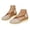 Beige, variant on Womens Closed Toe Sandals Adjustable Ankle Strap Linen Shoes Back Empty Leisure Rope Bottom Slope Heel Roman Sandals