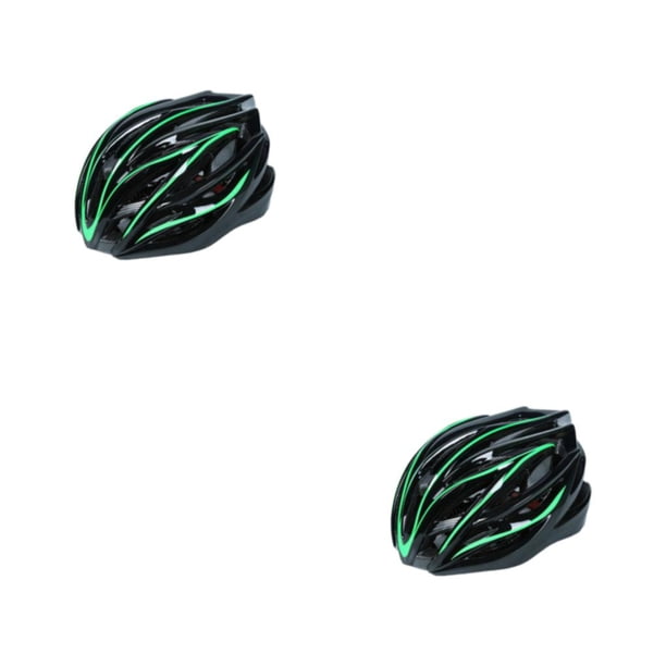 Casco ciclista Soidarity Transpirable ligero ajustable verde negro tamaño libre