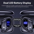 thumbnail image 3 of Wireless Earbuds, Bluetooth 5.0 True Wireless Headphones Sports Bluetooth Earphones Over-Ear Noise Cancelling Earbuds with LED Display Over-Ear Buds with Earhooks Built-in Mic Headset for Workout, 3 of 7
