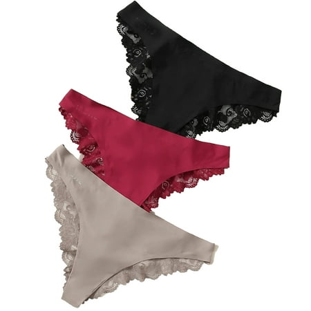 

Print 3pack Sexy Multicolor Plus Size Panties (Women s)