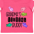 thumbnail image 4 of Inktastic Grandma's Fishing Buddy with Colorful Fish Boys or Girls Toddler T-Shirt, 4 of 5