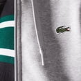 thumbnail image 5 of Mens Lacoste Silver Chine/Elephant Grey Sport Lightweight Hoodie - 3/S, 5 of 7