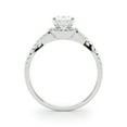 thumbnail image 2 of Kiva Jewel 1.77 Ct Oval Cut Lab Created Diamond Ring - 14K White Gold Over Wedding Ring - Radiant Oval Lab Grown Diamond Ring - Women’s Engagement Diamond Ring - Wedding Diamond Ring for Her, 2 of 5