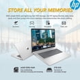 thumbnail image 5 of HP 17.3" HD+ Touchscreen Laptop, AMD Ryzen 5 7530U (Up to 4.5Ghz), 12GB RAM|512GB SSD, Wi-Fi 6, Anti-Glare, HDMI, Windows 11 Pro, 5 of 8
