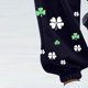 thumbnail image 5 of Pincandy Women's St. Patrick's Day Pants - Printed, Elastic Waist with Tie & Pockets, Cuffed Leg for Holiday & Daily Wear, 5 of 5