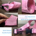 thumbnail image 4 of GFDYREE Dog Muzzle XS (2 Packs) for Small Dogs with Long Snout Quick Fit Dog Muzzle Adjustable Prevent from Biting Barking and Chewing XS Soft Muzzle (Black+Pink), 4 of 6