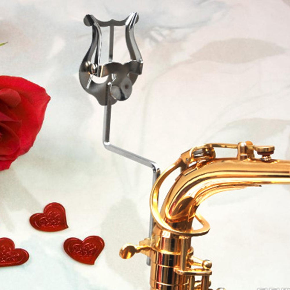 Professional Saxophone Lyre Sheet Music Holder - Convenient and Reliable