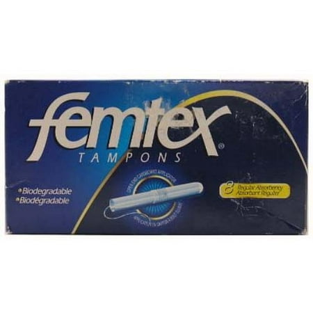 New 312949  Femtex Tampons Regular 8 Ct (24-Pack) Feminine Hygiene Cheap Wholesale Discount Bulk Health & Beauty Feminine Hygiene