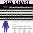 thumbnail image 3 of Towmus Boys' and Girls' Snowsuit Jumpsuit Thermal Snow Suit for Kids Winter Ski Suit Toddler One-Piece Snowsuit Winter Outdoor jumpsuit (1T-15), 3 of 8