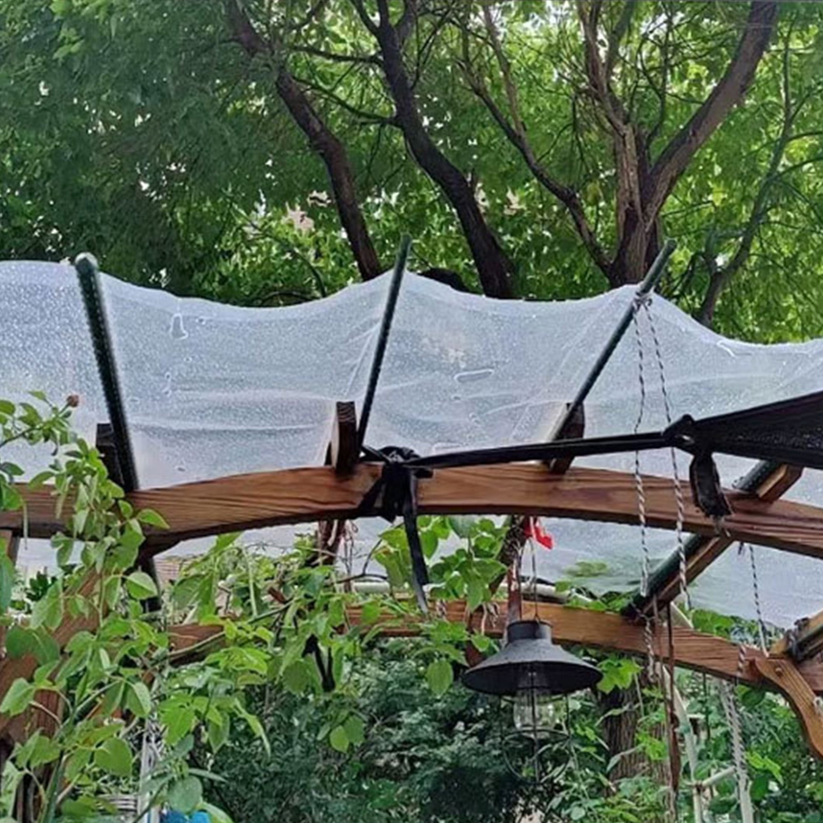 Dvumao Sun Shades Outdoor Patio, Shade Cloth Sunblock Mesh Cover Taped With Grommets Sun Net Greenhouse Film For Pergola s Greenhouse Gardens Patio, Mom Gifts