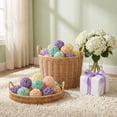 thumbnail image 4 of 36 Pcs Wicker Rattan Balls Decorative Balls for Vase Centerpiece Bowls Orbs Filler for Home Decor,4 Sizes, 4 of 6