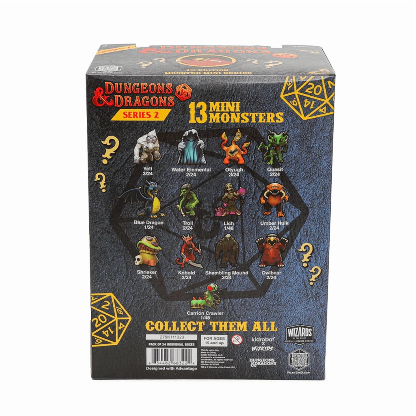Dungeons & Dragons: 3" Vinyl Mini - Monster Series 2: D&D Blind Box by Kidrobot
