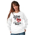 thumbnail image 3 of Betty Boop Funny Dogs and Blogs Cute Women Plus Size Sweatshirt Brisco Brands 4X, 3 of 5