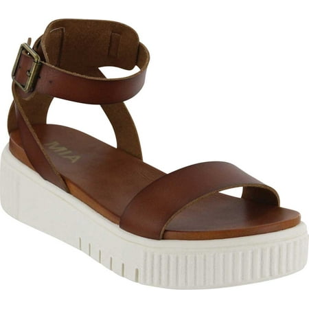 UPC 742282264083 product image for Women s Mia Lunna Athletic Sandal Cognac Vegan Leather 8.5 M | upcitemdb.com