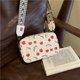 thumbnail image 4 of Bolso Bandolera Con Cerezas Piel Sintética para Mujer Elegante Cámara() Color Blanco, 4 of 9