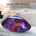 thumbnail image 5 of Starry Devil Eye Silky Satin Pillowcase, Luxury Soft Pillow Case for Hair and Skin, Standard Size Slip Cooling Pillow Covers with Envelope Closure, 20x40in Home Decor Gifts, 5 of 7