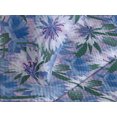 thumbnail image 3 of Ambesonne Cornflower Quilted Coverlet 3 Pcs, Modern Scene Blooms Art, King Size, Lavender Blue Pale Mauve, 3 of 4
