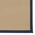 thumbnail image 6 of Contemporary Home Living 1.75' x 2.75' Tufted Solid Bordered Area Throw Rug - Beige and Blue, 6 of 6