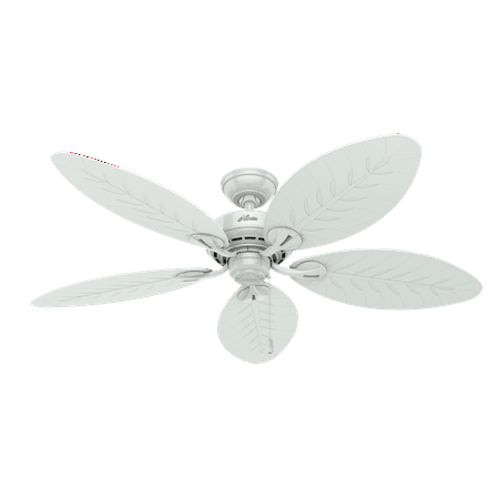 Hunter 54 Bayview White Ceiling Fan With Pull Chain Walmart Com