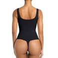 thumbnail image 3 of FAHXNVB Shapewear for Women Lace Wide Straps Tummy Control Seamless Bodysuit Sculpting Slimming Thong Bodysuit Body Shaper, 3 of 5